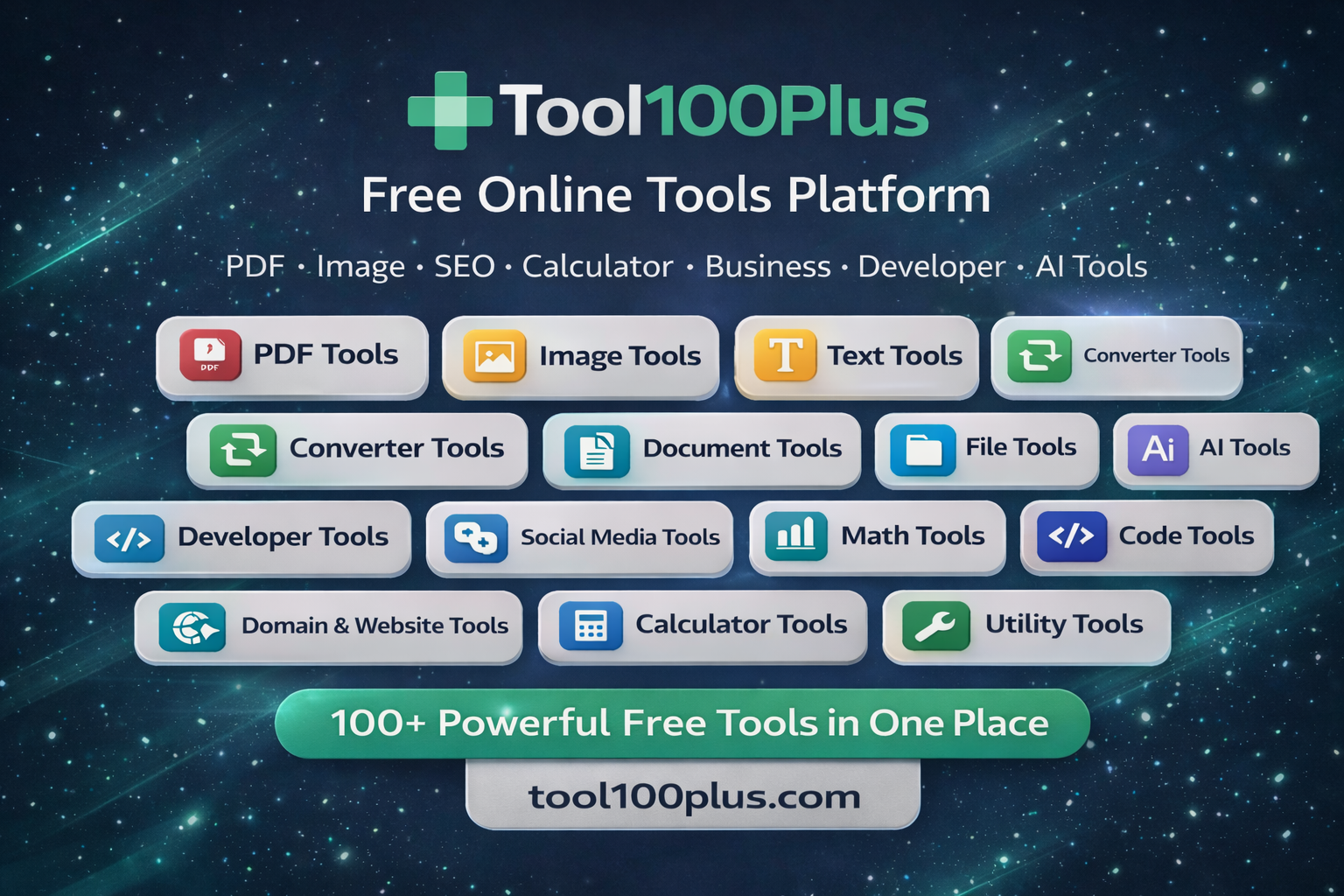 Tool100Plus - Free Online Tools